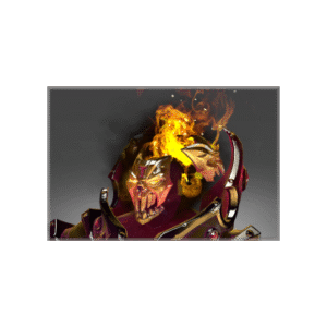 Autographed Golden Mantle of Grim Facade