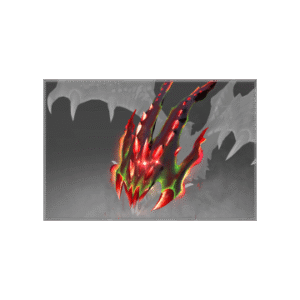 Autographed Malefic Drake's Hood of the Crimson Witness