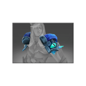 Autographed Pauldrons of the Eldwurm's Touch