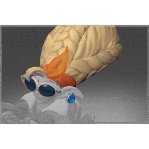 Autographed Silver Squall - Head