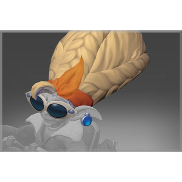 Autographed Silver Squall - Head