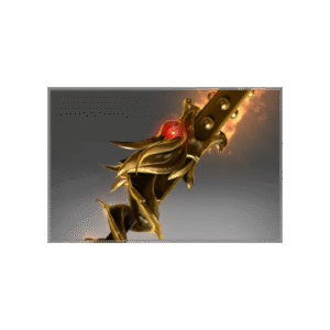 Autographed Staff of the Demon Trickster