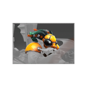 Autographed Head of the Vespidun Hunter-Killer