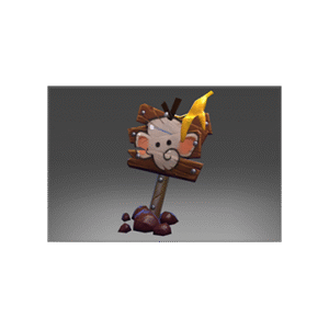 Corrupted Pachyderm Powderwagon Sign