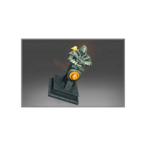 Autographed Knight Statue