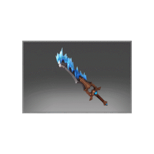 Corrupted Blade of the Guardian of the Sapphire Flame