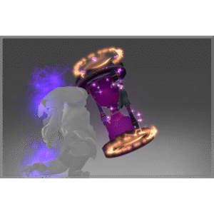 Autographed Keeper of Oloxicam's Glass Hourglass