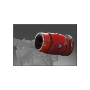 Autographed Mortar Forge Rocket Cannon