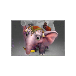 Autographed Pachyderm Powderwagon Elephant