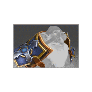 Autographed Pauldrons of the Occultist's Pursuit