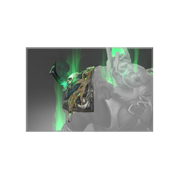 Autographed Pauldrons of Vile Reliquary