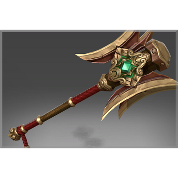 Autographed Rout of the Emerald Marauder - Weapon