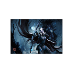 Autographed Traxex the Drow Ranger